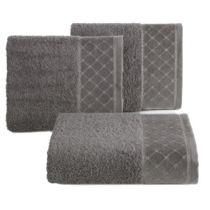 Eurofirany RĘCZNIK MARTHA (06) 50 X 90 CM GRAFITOWY