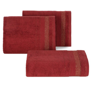 Eurofirany RĘCZNIK APRIL (13) 30 X 50 CM BORDOWY