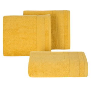 Eurofirany RĘCZNIK APRIL (12) 70 X 140 CM MUSZTARDOWY