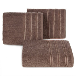 Eurofirany RĘCZNIK JONAS (04) 50 X 90 CM BRĄZOWY