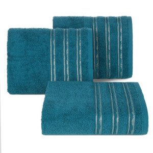 Eurofirany RĘCZNIK JONAS (10) 50 X 90 CM TURKUSOWY