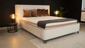 BED DESIGN Łóżko Tapicerowane Giovanni Ramowe