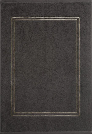 Eurofirany DYWANIK ŁAZIENKOWY OLIVIA (03) 50 X 70 CM STALOWY