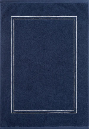 Eurofirany DYWANIK ŁAZIENKOWY OLIVIA (04) 50 X 70 CM GRANATOWY