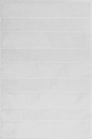 Eurofirany DYWANIK ŁAZIENKOWY JESSI (01) 60 X 90 CM BIAŁY