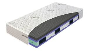 OUTLET - Materac Materasso HYBRID ANTRACIT 90x200