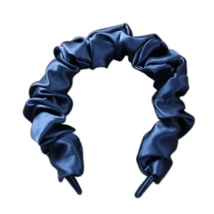 KLARA Opaska Do Włosów Granatowa Duża