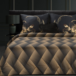 Eurofirany Pościel Satynowa Limited Collection Victoria 12 Czarna 160x200