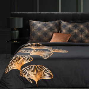 Eurofirany Pościel Satynowa Limited Collection Victoria 10 Czarna 160x200