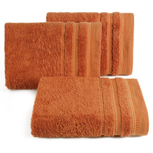 Eurofirany Ręcznik Frotte Pola 04 Pomarańczowy 70x140