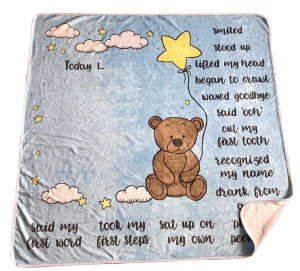 Kocyk Do Zdjęć Dla Dziecka 100x150 DUŻY Fotokocyk 01