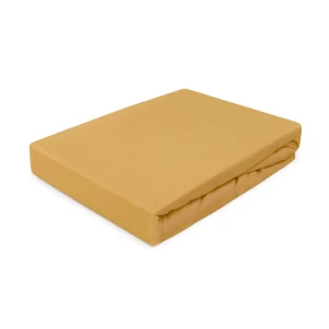 Darymex Prześcieradło Jersey Z Gumką 042 Musztardowe 140x200