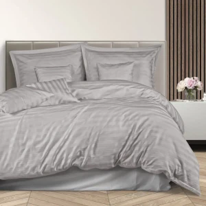 Darymex Pościel Satyna Bambusowo-Bawełniana STRIPE GREY 200x220