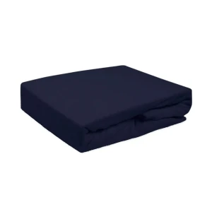 Darymex Prześcieradło Frotte Z Gumką 026 Ciemny Granat 90x200