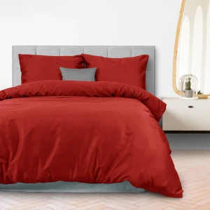 Darymex Pościel Satynowa Czerwona 160x200