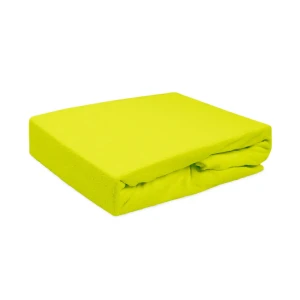 Darymex Prześcieradło Frotte Z Gumką Limonkowe 140x200