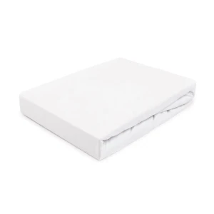 Darymex Prześcieradło Jersey Z Gumką Białe 160x200