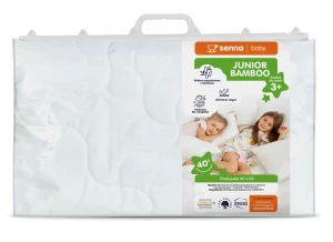 INTER WIDEX Poduszka dziecięca BAMBOO Biała 40x60 200g