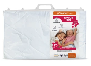 INTER WIDEX Poduszka Junior FUN Biała 40x60 200g