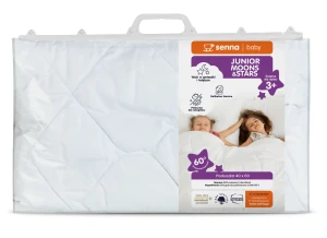 INTER WIDEX Poduszka Junior MOONS & STARS Biała 40x60 200g