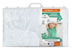 INTER WIDEX Poduszka Junior BOTANICA Biała 40x60 200g
