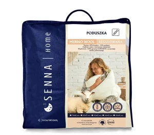 INTER WIDEX Poduszka MERINO WOOL 40x40 250g