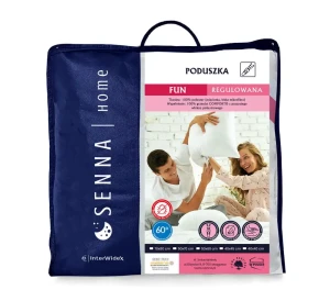 INTER WIDEX Poduszka FUN Biała 70x80 1.200g