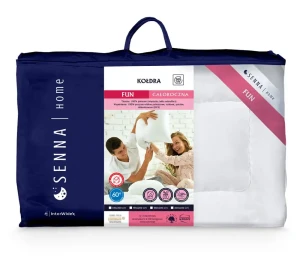 INTER WIDEX Kołdra FUN Biała 200x220 1.550g