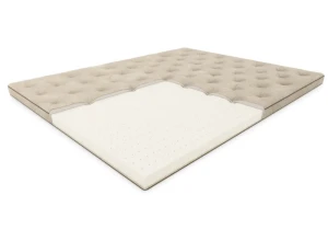 Materac Hilding Fen 160x200 Nawierzchniowy, Naturalny