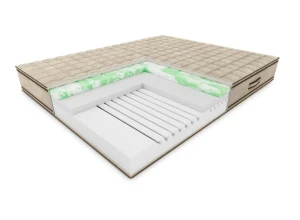 Materac Hilding Bora 180x200 Naturalny, Termoelastyczny