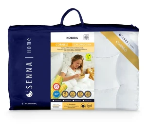 INTER WIDEX Kołdra CORNEO Biała 135x200 950g