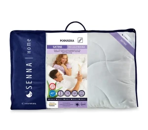 INTER WIDEX Poduszka SATINE Biała 50x70 700g