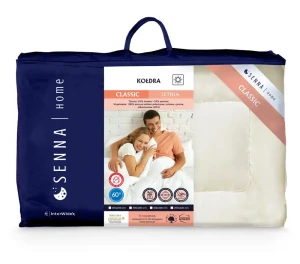 INTER WIDEX Kołdra CLASSIC Letnia Kremowa 200x220 1.000g