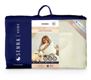 INTER WIDEX Kołdra MERINO WOOL 135x200 1.200g