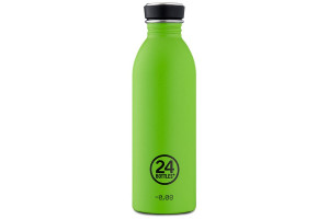 Bidon Acier Inox. 24bottles Lime Green