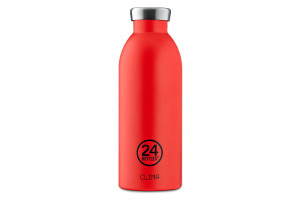 Bidon Acier Inox. 24bottles Clima Bottle - Rouge