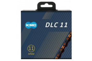 Chaîne KMC DLC11 11V 118 Maillons Orange