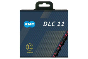 Chaîne KMC DLC11 11V 118 Maillons Rose