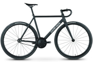 Vélo de piste Darkside Mannheim Cross DB AL Noir Mat