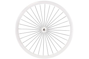 Roue Avant Santafixie 30 mm Blanc (Rayon radial)