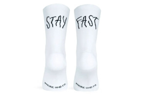 Chaussettes Pacific and Co Stay Fast Blanc