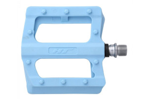 Pédales HT PA12 bleu ciel