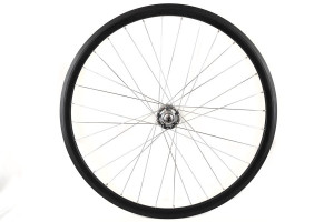 Roue Arrière Santafixie 30 mm Noir/Argent