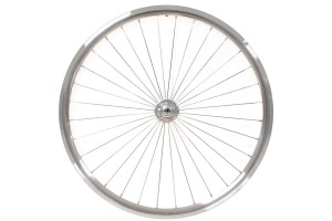 Roue Avant Santafixie 30 mm Argent (Rayon radial)