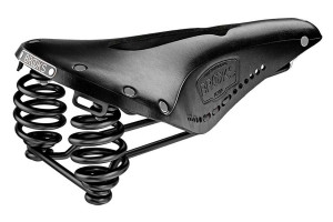 Selle Brooks Flyer Carved Noir
