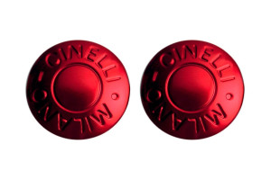 Embout de guidon Cinelli Milano Rouge Anodisé
