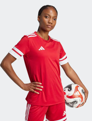 adidas Performance Squa25 Jsy W - Red - XXL