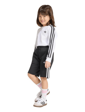 adidas Originals 3 Stripe Ls - White - 116 White 116