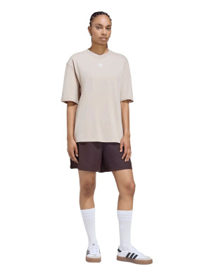 adidas Originals Ess Boyfr Tee - Beige - S Beige S