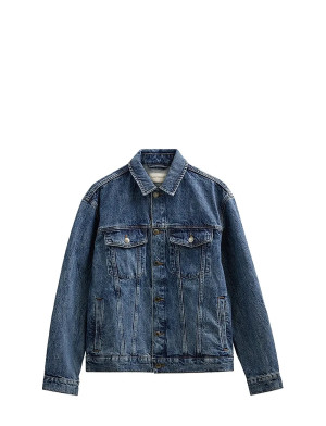 Anerkjendt Akkarsten Denim Jacket - 8007 C.b - Blue - XL